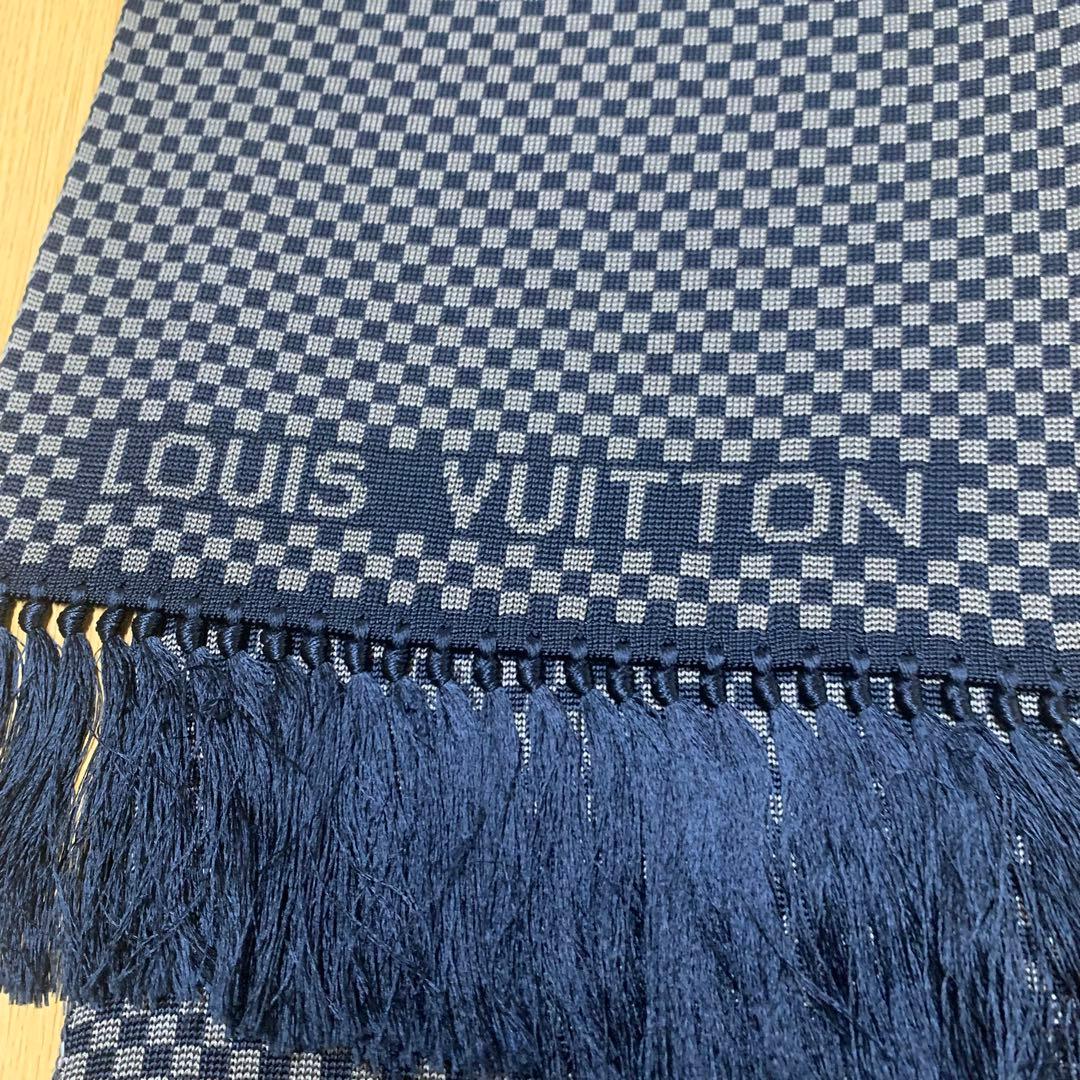 正規品　LOUIS VUITTON　ルイヴィトン　ストール　ダミエ　マフラー