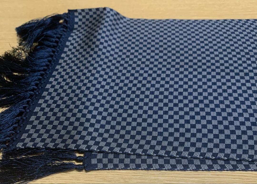 正規品　LOUIS VUITTON　ルイヴィトン　ストール　ダミエ　マフラー