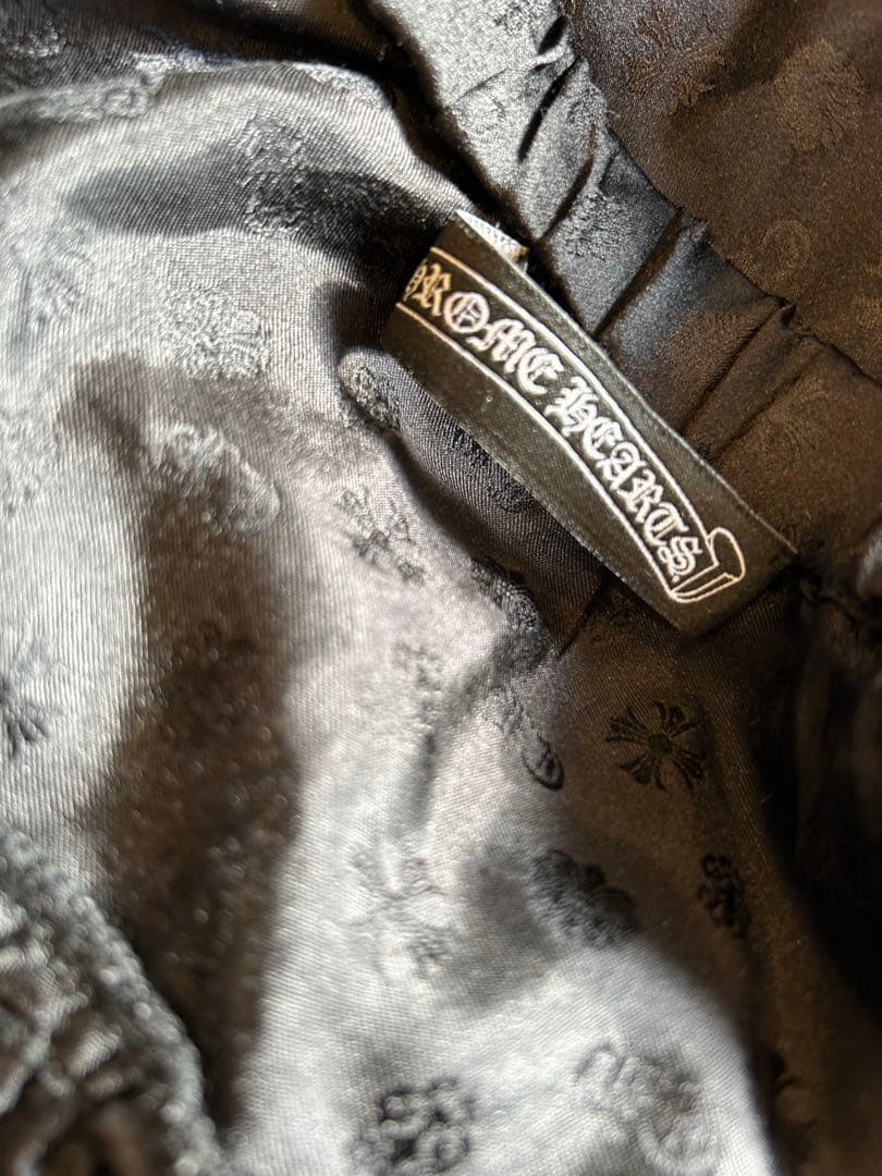 hipi様　ROMANTIC HEARTS 黒 フレアミニスカート　クロムハーツ