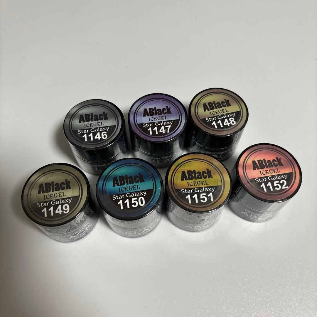 アイスジェル　スターギャラクシー　7個セット