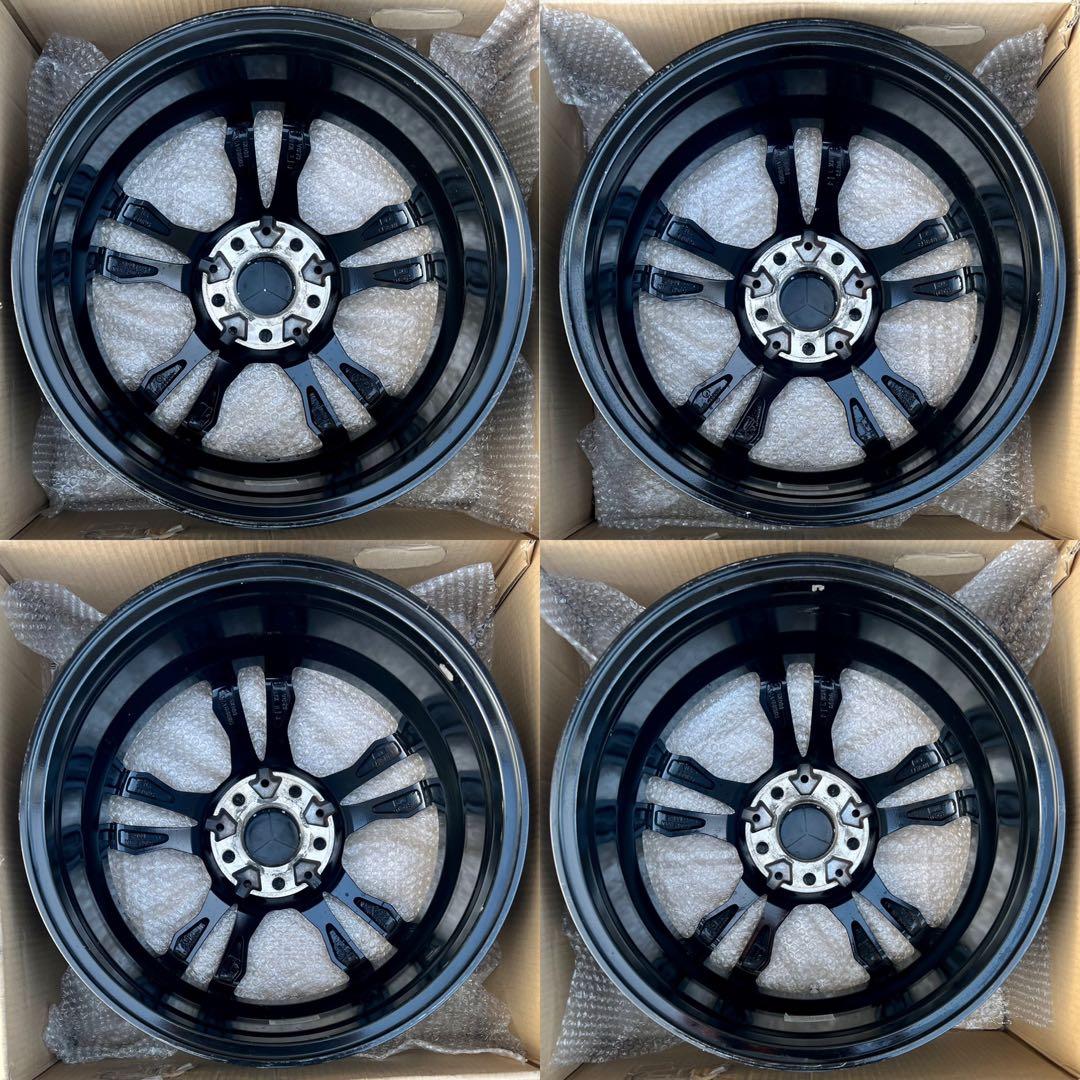 美品◆ベンツ Cクラス W205用　ホイール17インチ4本セット◆CLA GLA