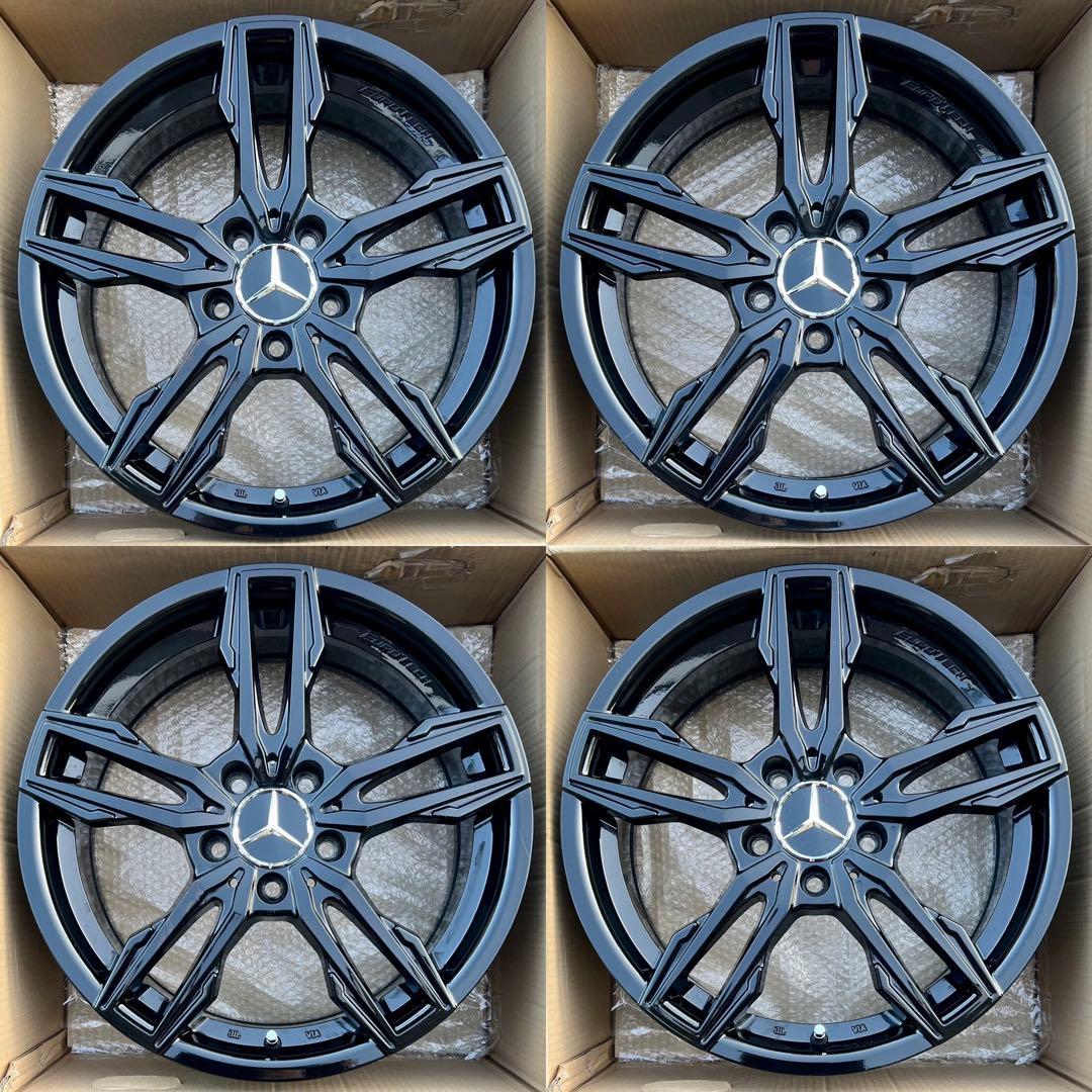 美品◆ベンツ Cクラス W205用　ホイール17インチ4本セット◆CLA GLA