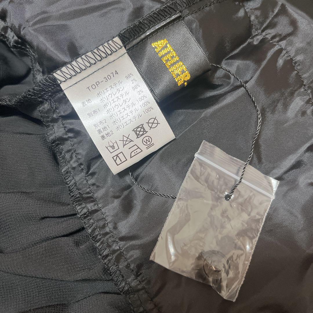 アトリエピエロ Frilly Ribbon Belle Dress ブラック