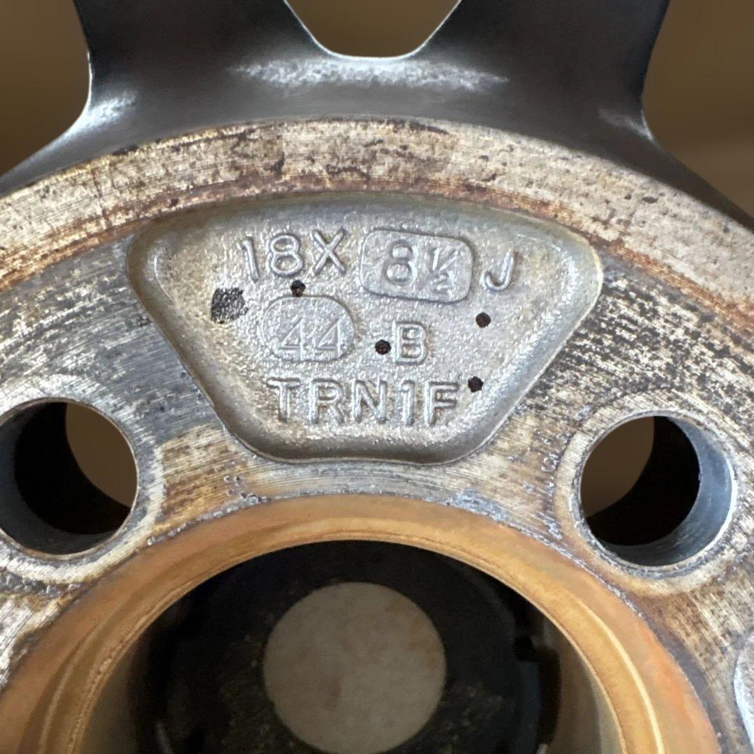 18インチ　美品SSR ライナータイプ10モノブロック　18×8.5J 送料込み