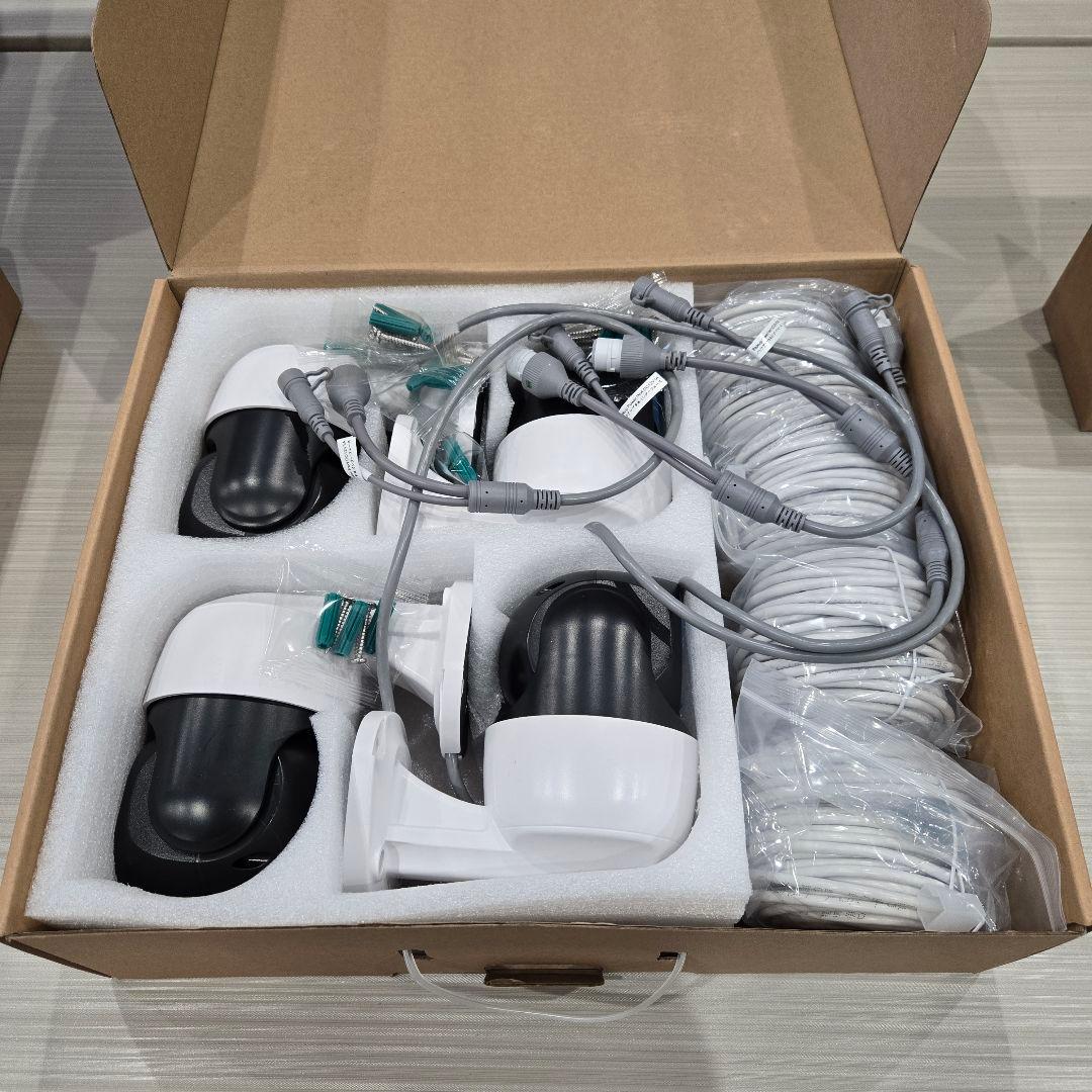 OOSSXX 屋外用防犯カメラ4台+3台セット