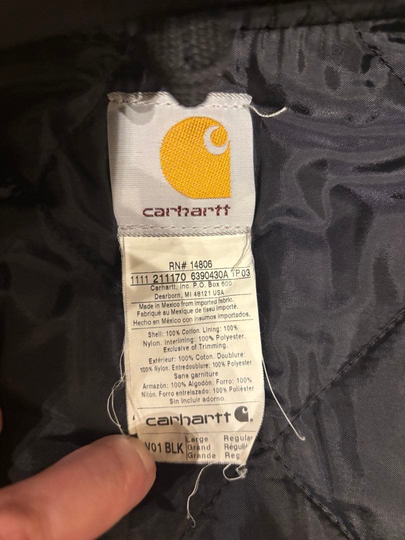 Carhartt ダックベスト LARGEサイズ