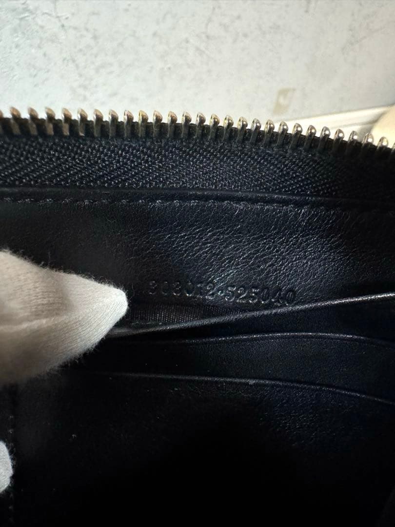 GUCCI グッチ インターロッキング ラウンドファスナー 長財布 グッチシマ