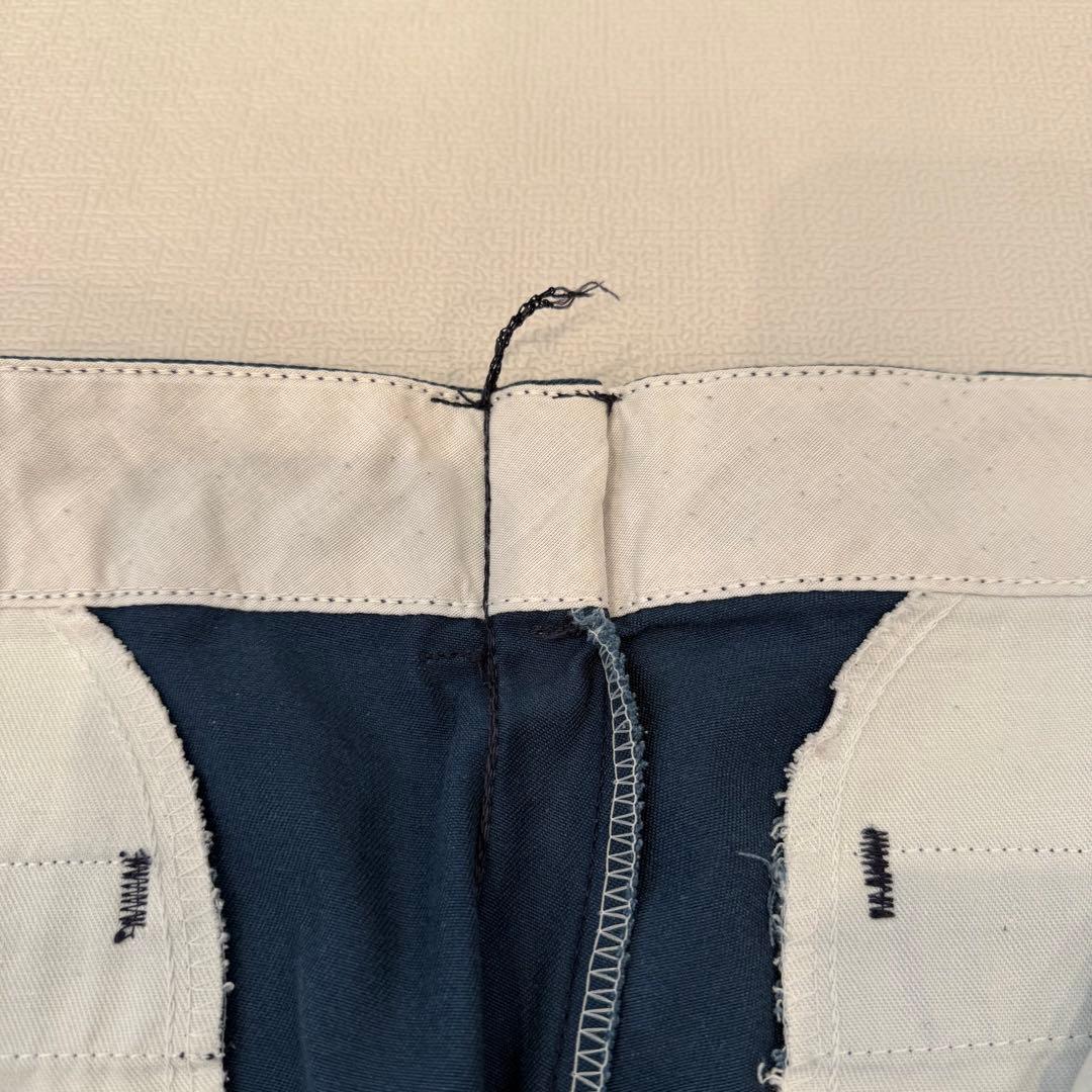 【チビタグ】Dickies 874 w34 80’s USA製　ネイビー　ブルー