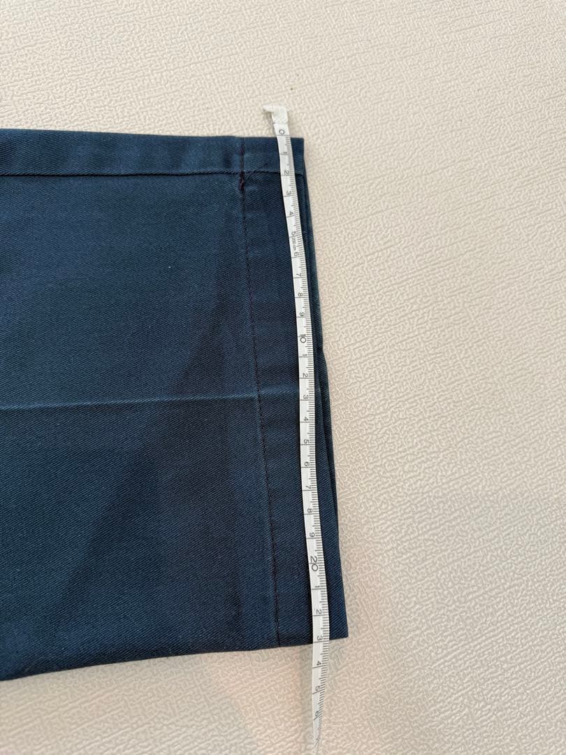 【チビタグ】Dickies 874 w34 80’s USA製　ネイビー　ブルー