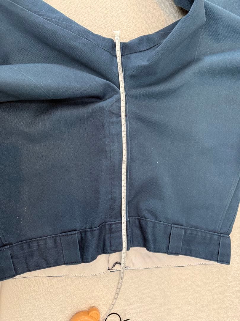 【チビタグ】Dickies 874 w34 80’s USA製　ネイビー　ブルー