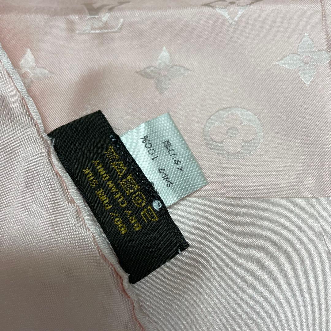 n*o様 LOUIS VUITTON ピンク モノグラム ストール