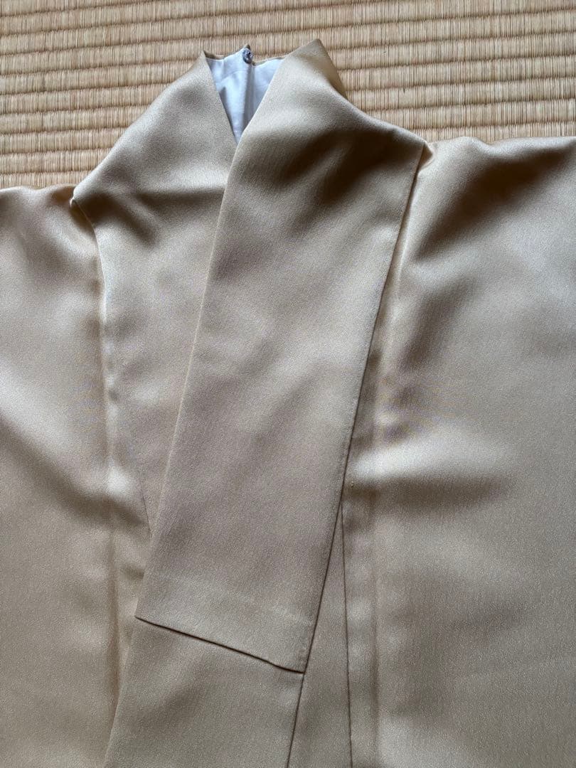 色留袖　一つ紋　正絹