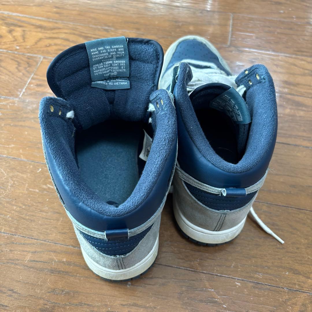 NIKE バスケットシューズ ネイビー/グレー