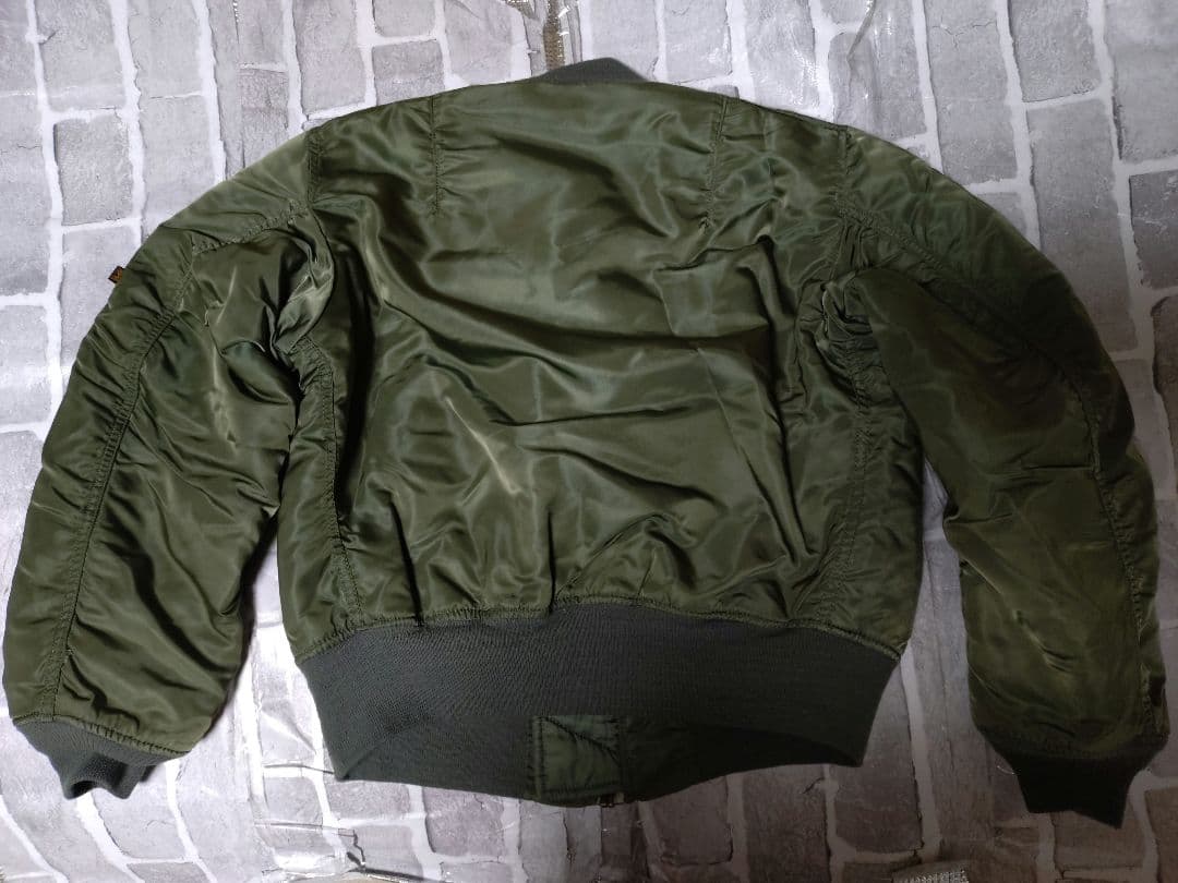 USA製【Mサイズ】【グランドクルー】【アルファ】【MA-1】【定番カーキ】