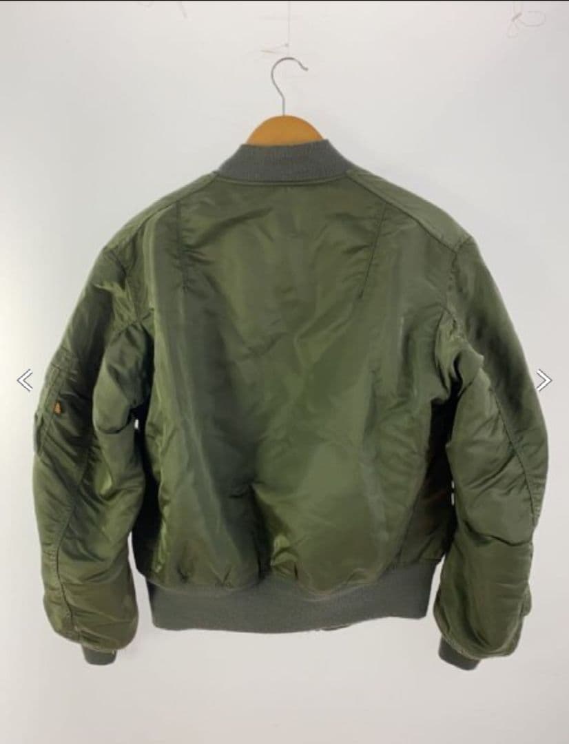 USA製【Mサイズ】【グランドクルー】【アルファ】【MA-1】【定番カーキ】