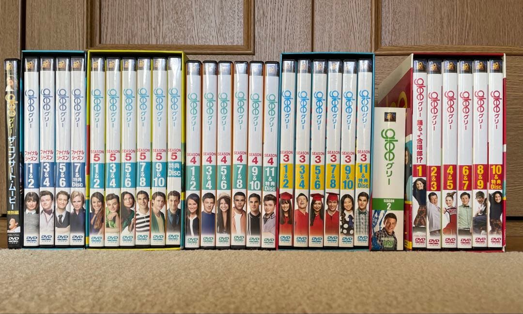 glee グリー コンプリートDVD シーズン1〜ファイナル　全巻　コンサート