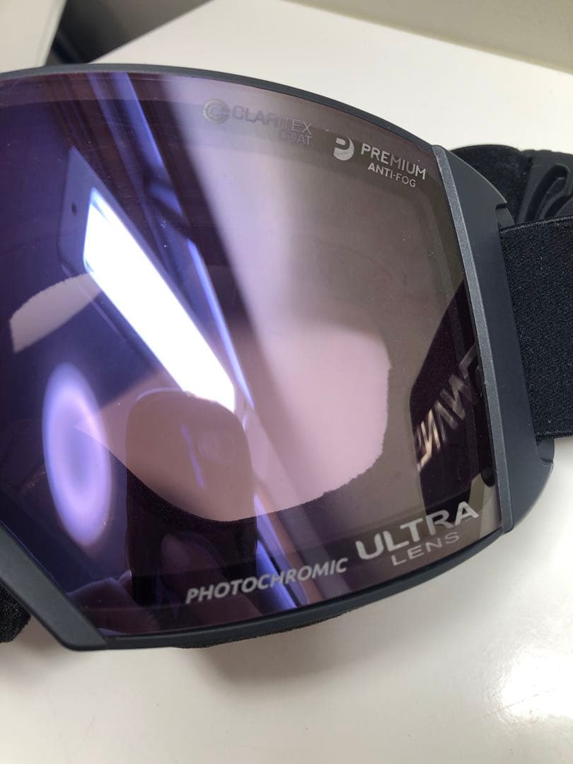 スワンズ SWANSスキー スノーボードゴーグル 眼鏡対応 調光レンズ ラカン