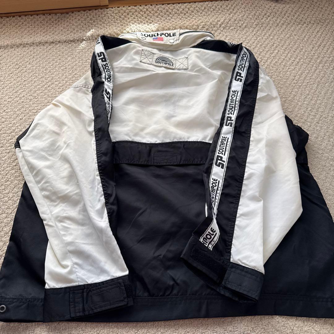 サウスポール 白黒アウター L