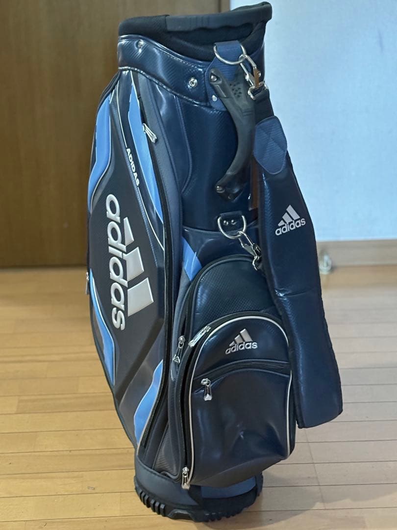 アスリート　アディダス　キャディバッグ　カート型