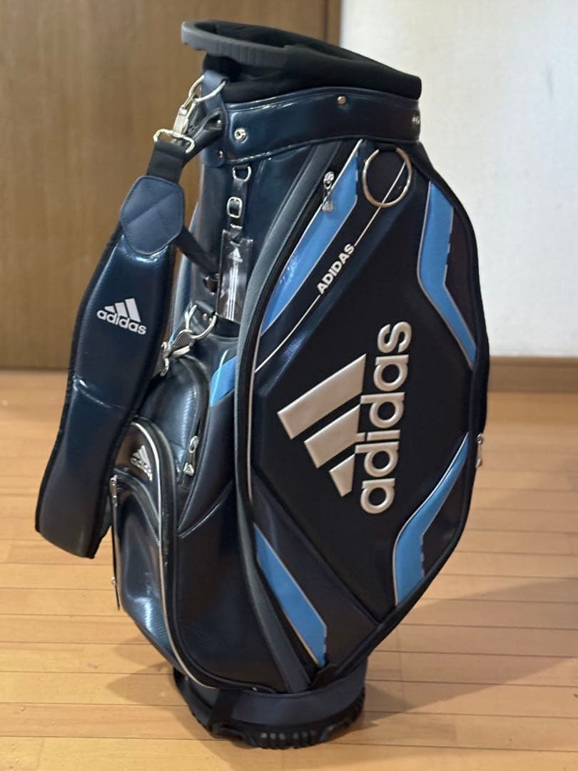 アスリート　アディダス　キャディバッグ　カート型