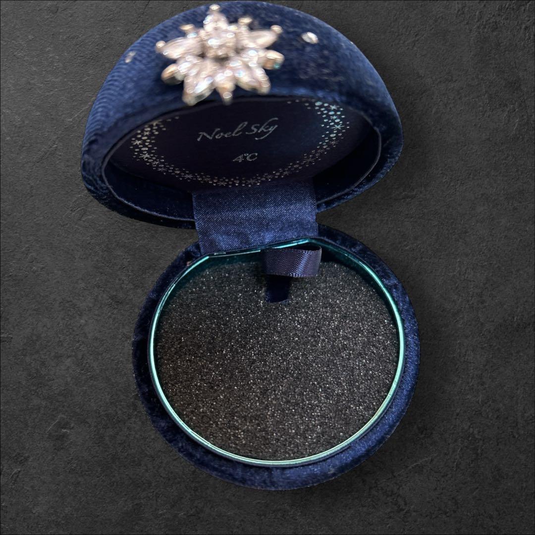 4℃ K10 ネックレス　ジュエリーケース、ギャランティカード　付き