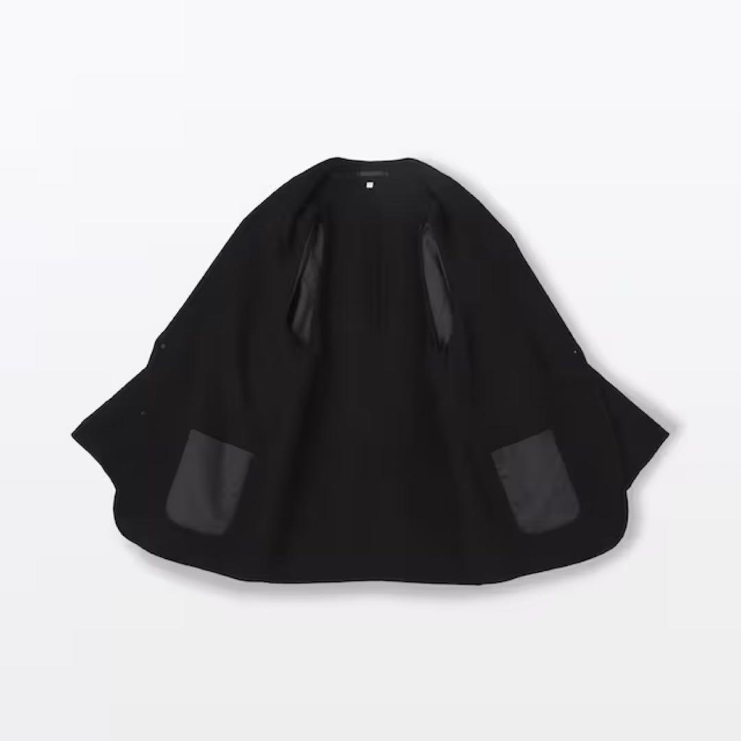 MUJI labo カシミヤ混ジャケット 黒 L