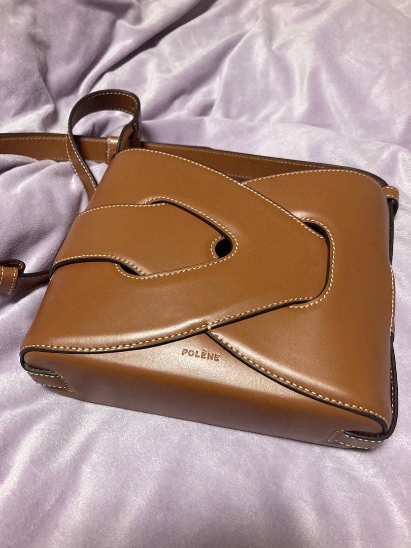 polene ポレーヌ Nodde ショルダーバッグ コニャック