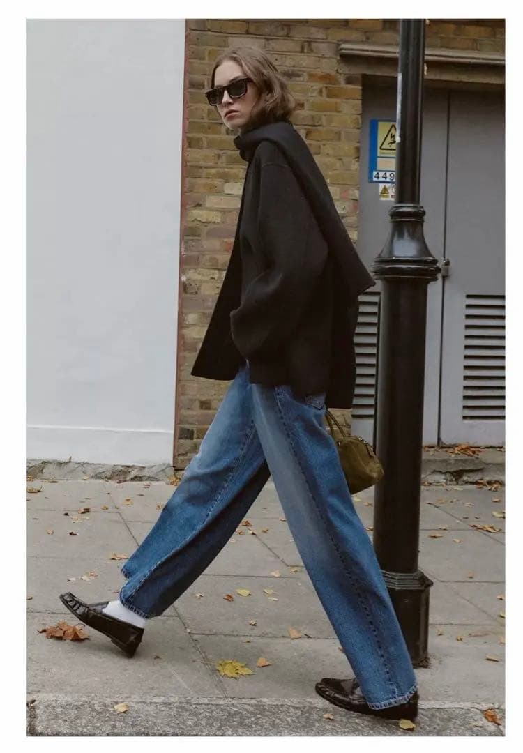 ZARA ウールショートスカーフコート　XS