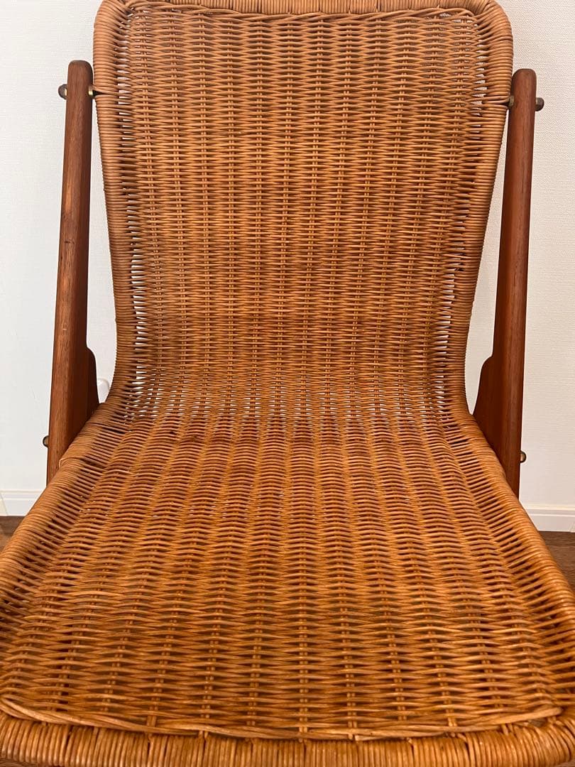 【美品】KIBIROI キビロイ ラタンチェア ダイニングチェア　1脚