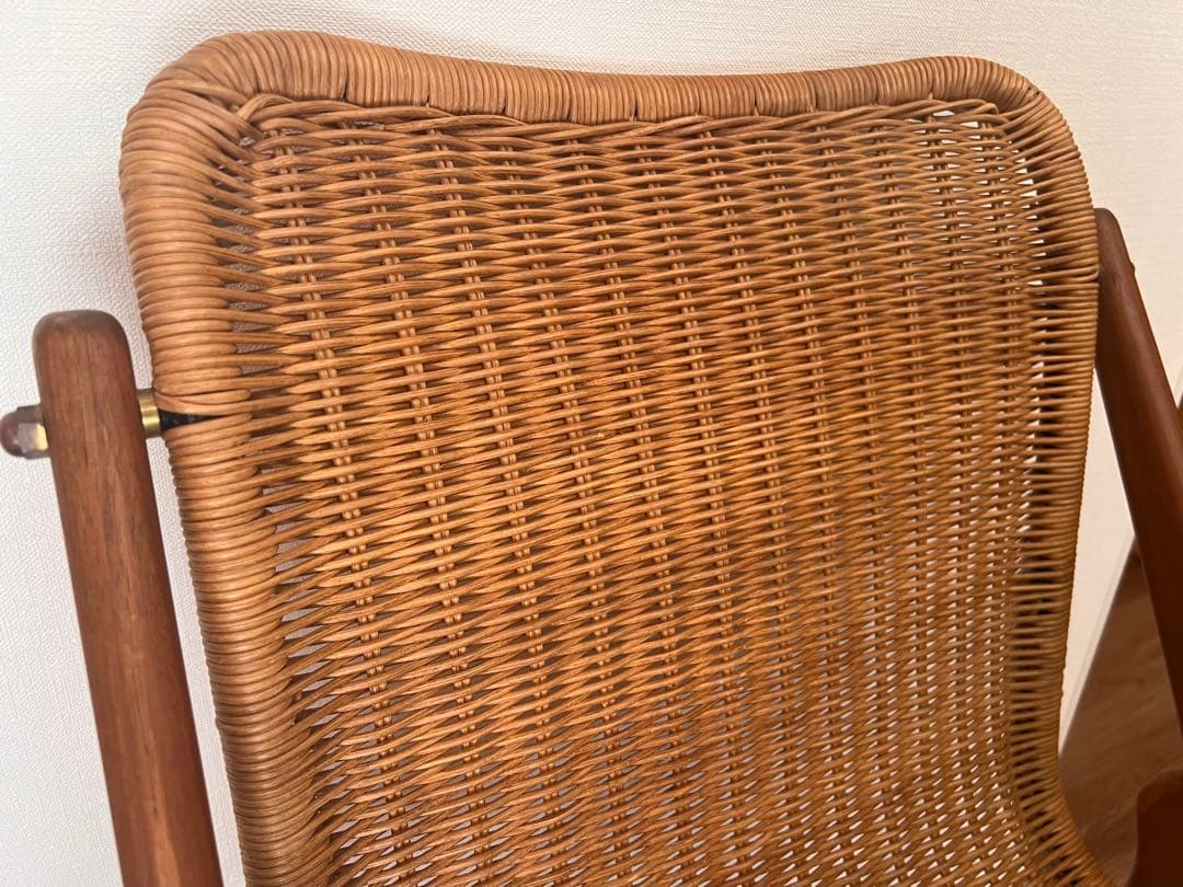 【美品】KIBIROI キビロイ ラタンチェア ダイニングチェア　1脚
