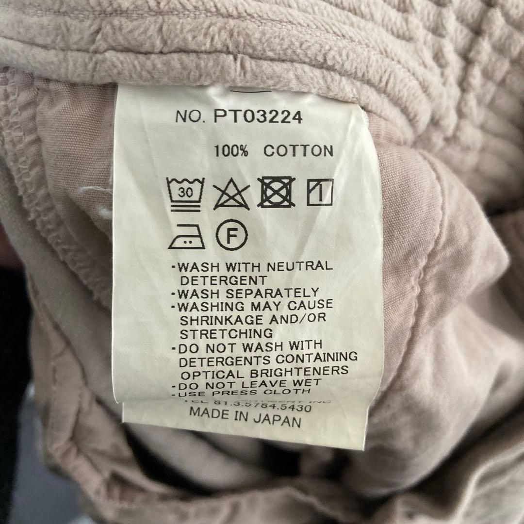 しろーSTILL BY HAND コーデュロイパンツ 46 PT03224