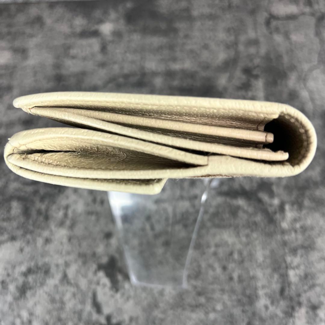 GUCCI GG柄 キャンバス×レザー Wホック長財布 金具