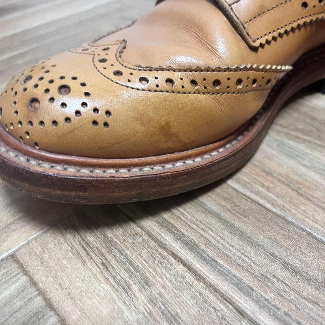 希少　Trickers カントリーブーツ　キャメル　メダリオン　モールトン