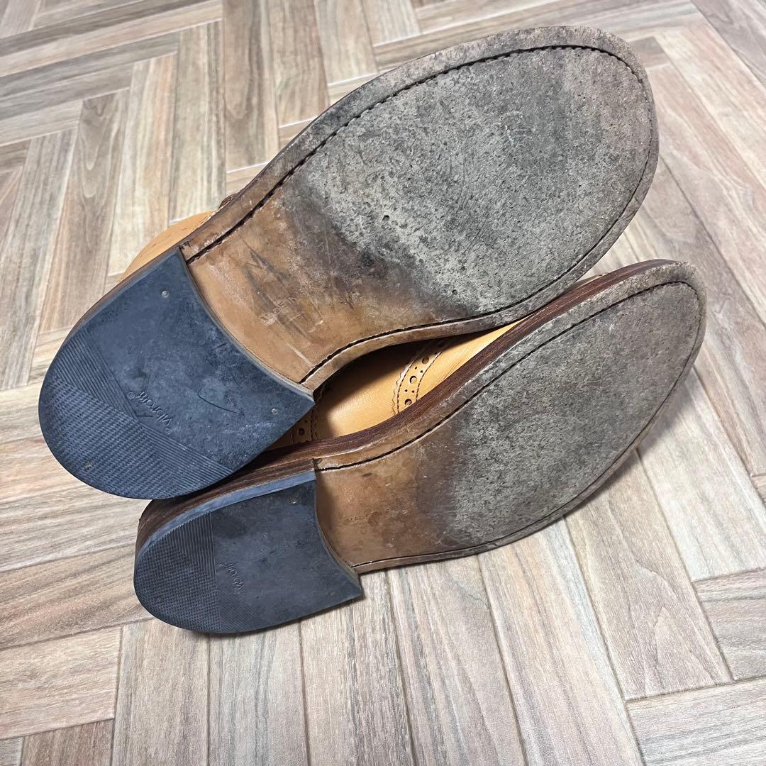 希少　Trickers カントリーブーツ　キャメル　メダリオン　モールトン