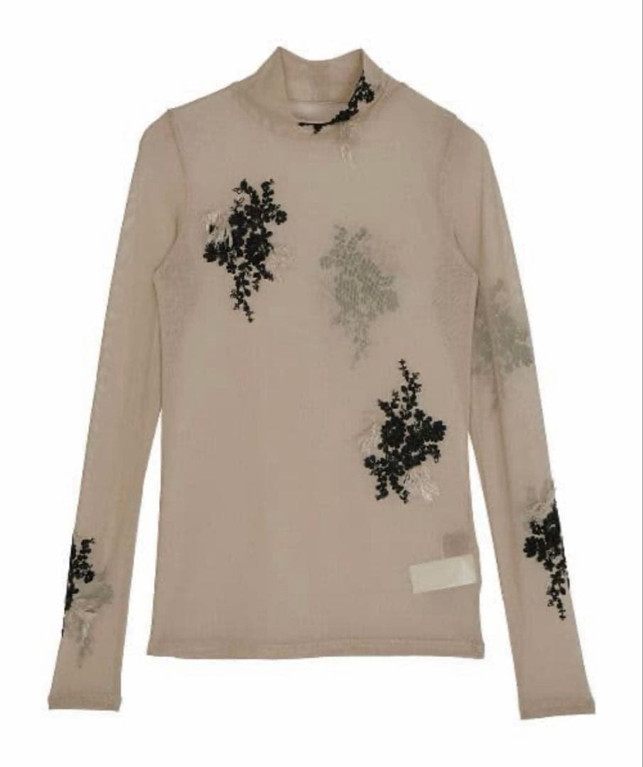 トップス AMERI VINTAGE UND FUR EMBROIDERY SKINTOP