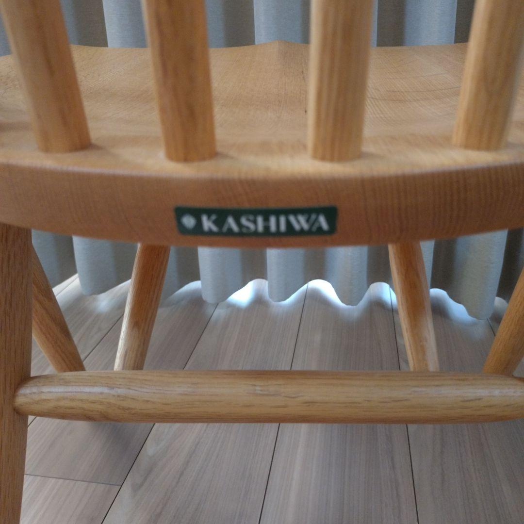 柏木工　KASHIWA ダイニングチェア①　オーク　無垢　飛騨家具　シビルチェア