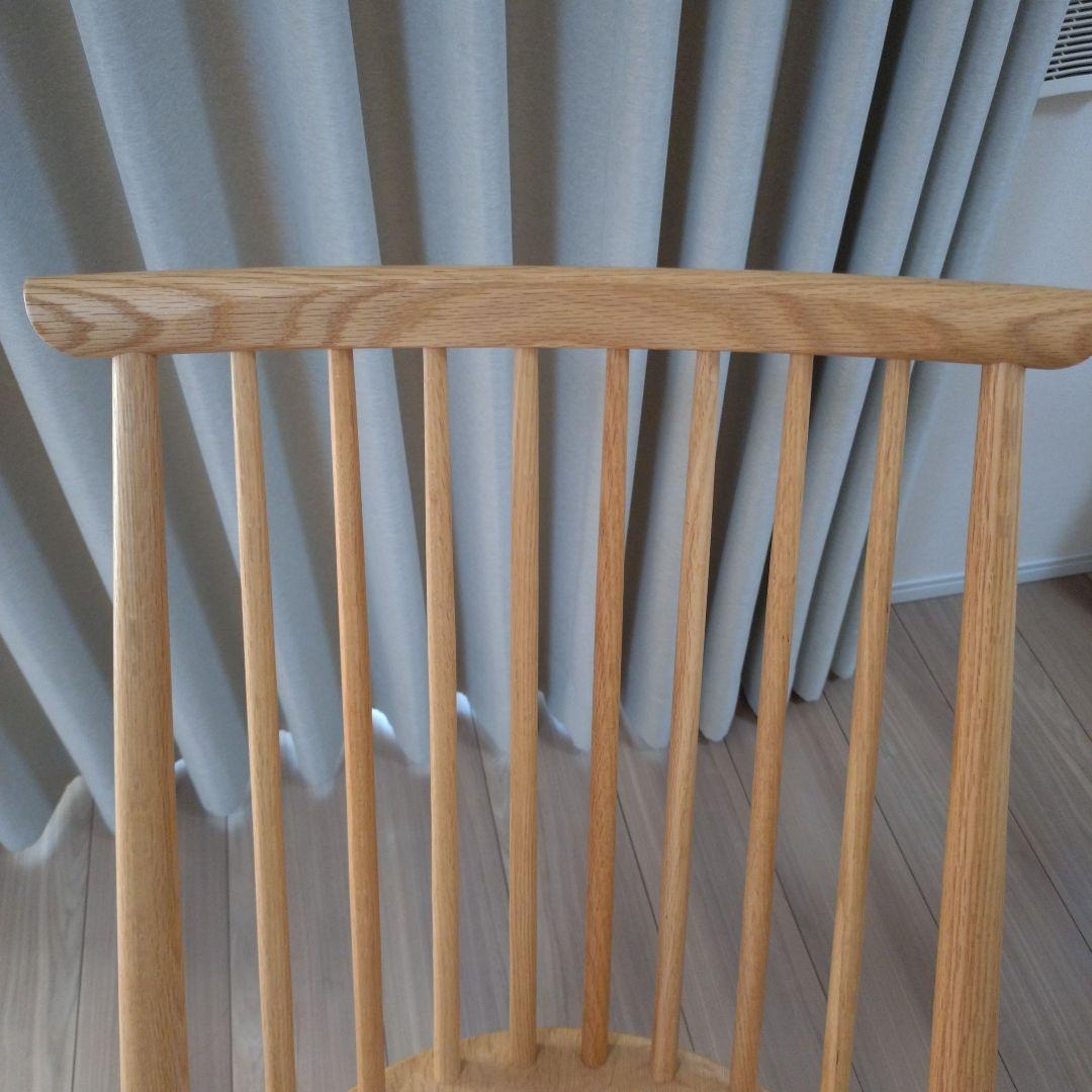 柏木工　KASHIWA ダイニングチェア①　オーク　無垢　飛騨家具　シビルチェア