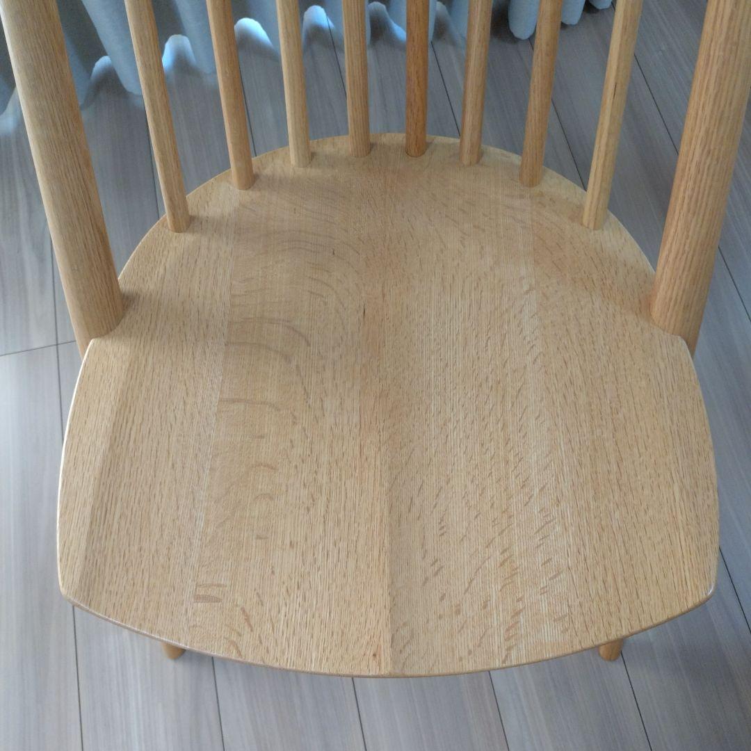 柏木工　KASHIWA ダイニングチェア①　オーク　無垢　飛騨家具　シビルチェア