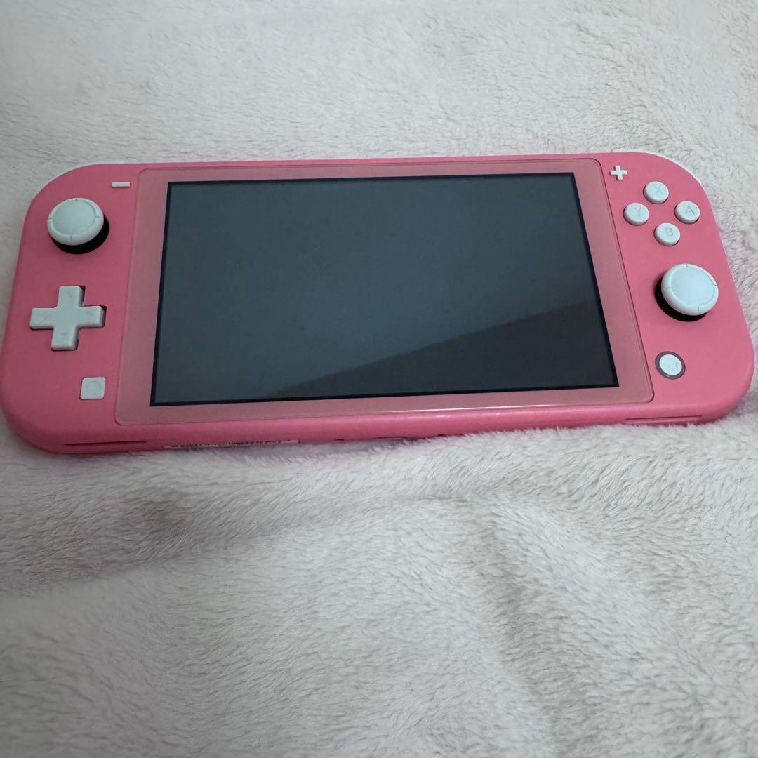 Nintendo Switch Lite コーラルピンク 本体 プロコン セット