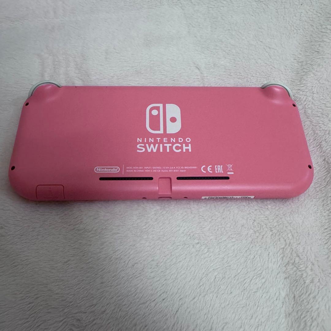 Nintendo Switch Lite コーラルピンク 本体 プロコン セット