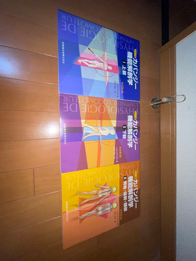 カパンジー機能解剖学1-3巻 セット