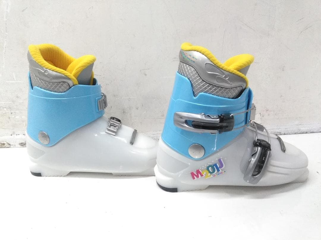 ジュニアスキー4点セット 板 B×B 118cm ブーツ マックガー 23cm