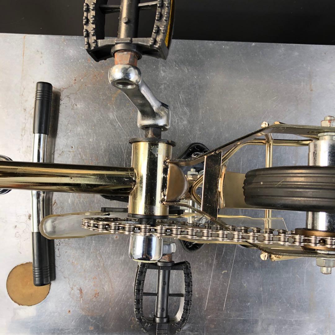 縁*様 豆チャリ　ミニ自転車　インテリア　ミニチャリ アンティーク　ヴィンテージ