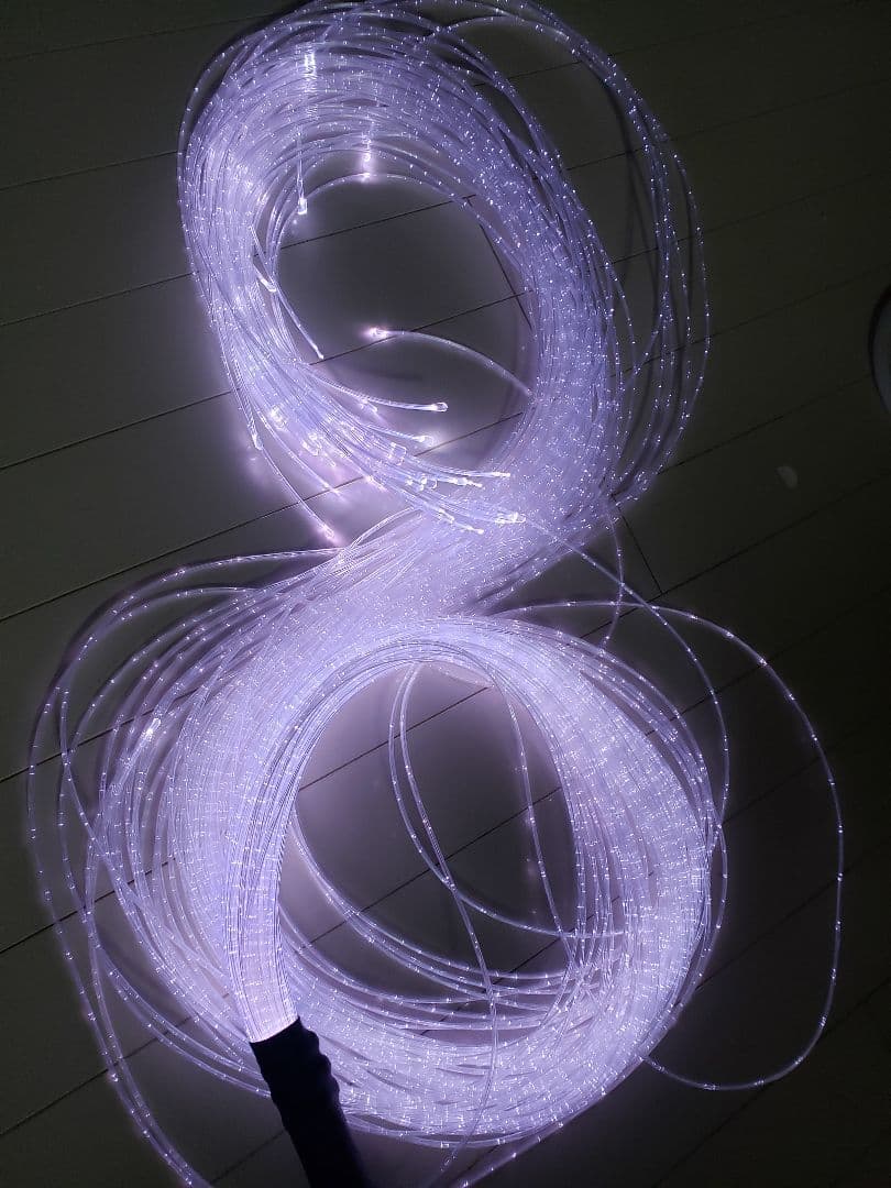 新品　光ファイバー　センサリープレイ　光の知育玩具　200cm ５０本　リモコン