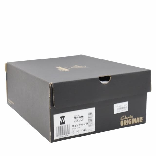 クラークス×ニードルス ワラビーBT ピースバックル メープルスエード ブーツ