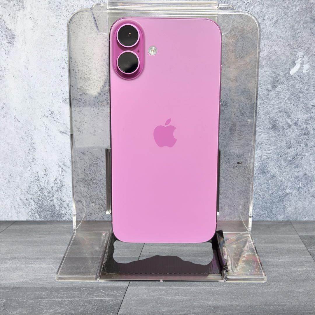 美品Apple iPhone16 Plus 128GB ピンク SIMフリー