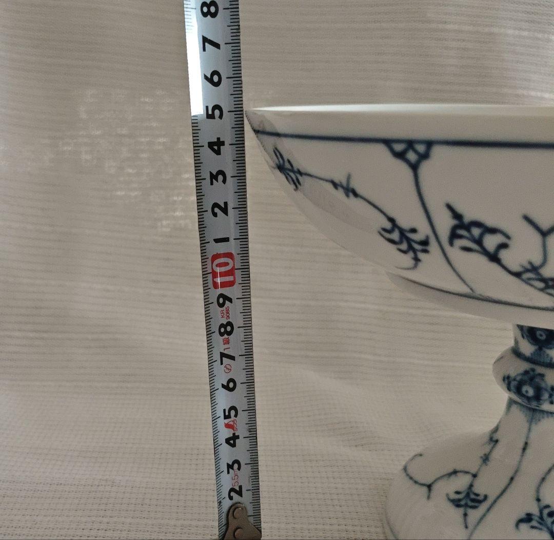 ロイヤルコペンハーゲン ブルーフルーテッド プレイン コンポート フルーツ