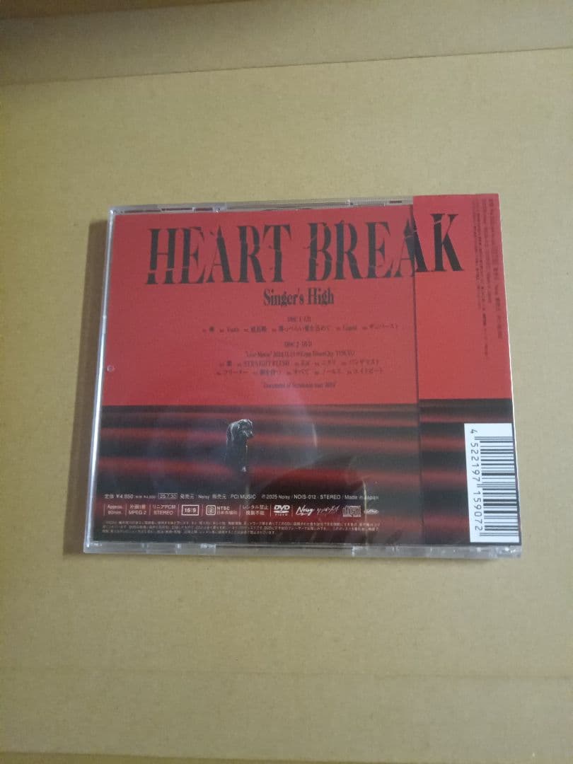 HeartBreak初回限定盤