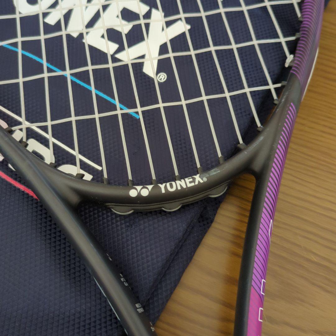 美品　YONEX AIRIDE テニスラケット ピンク ケース付き
