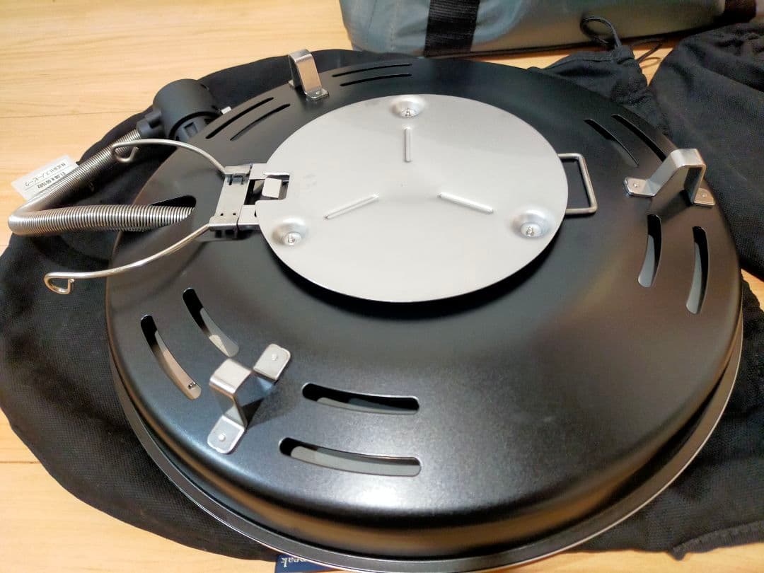スノーピーク 鉄板焼エンバーナー +ギアコンテナ＋まな板＋ガス缶燃料
